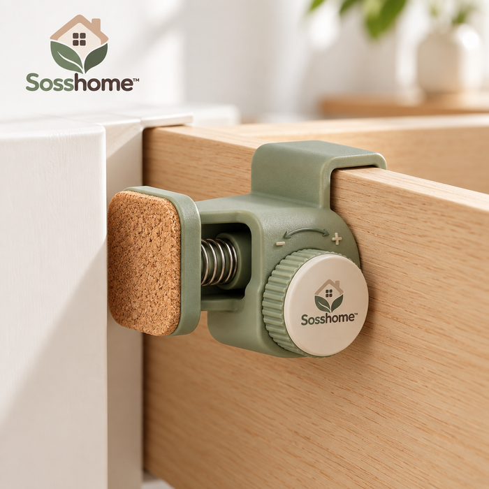 Sosshome™ SoftEase Clip-On Drawer Stop