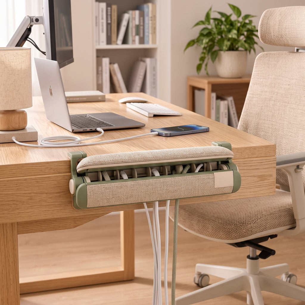 Sosshome™ CableCove Soft Cord Management Rail