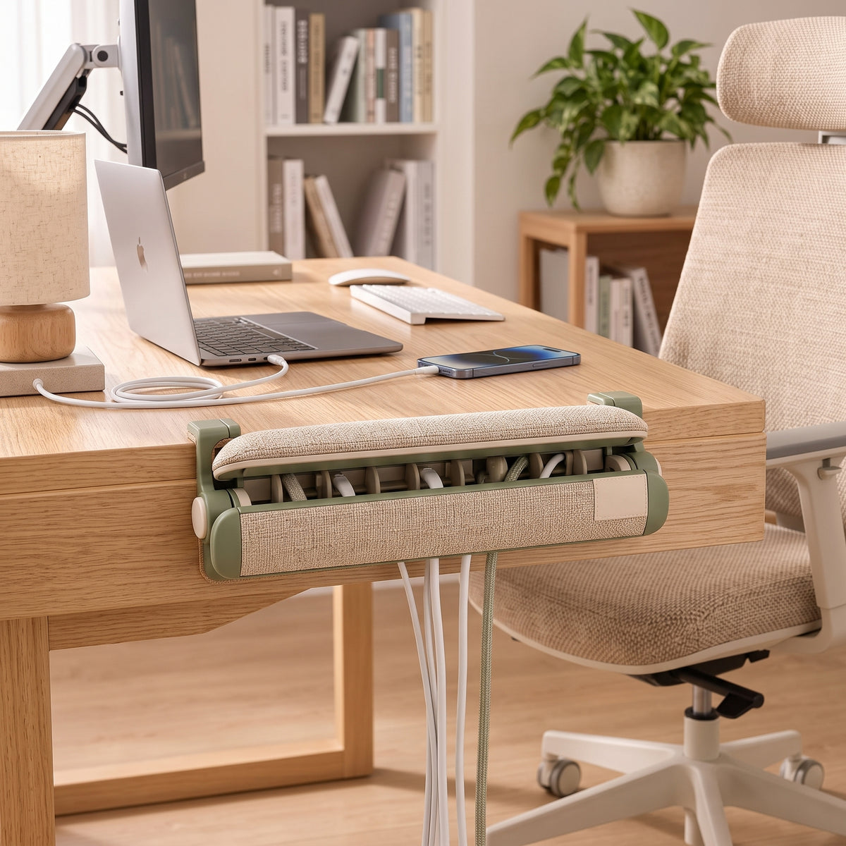 Sosshome™ CableCove Soft Cord Management Rail